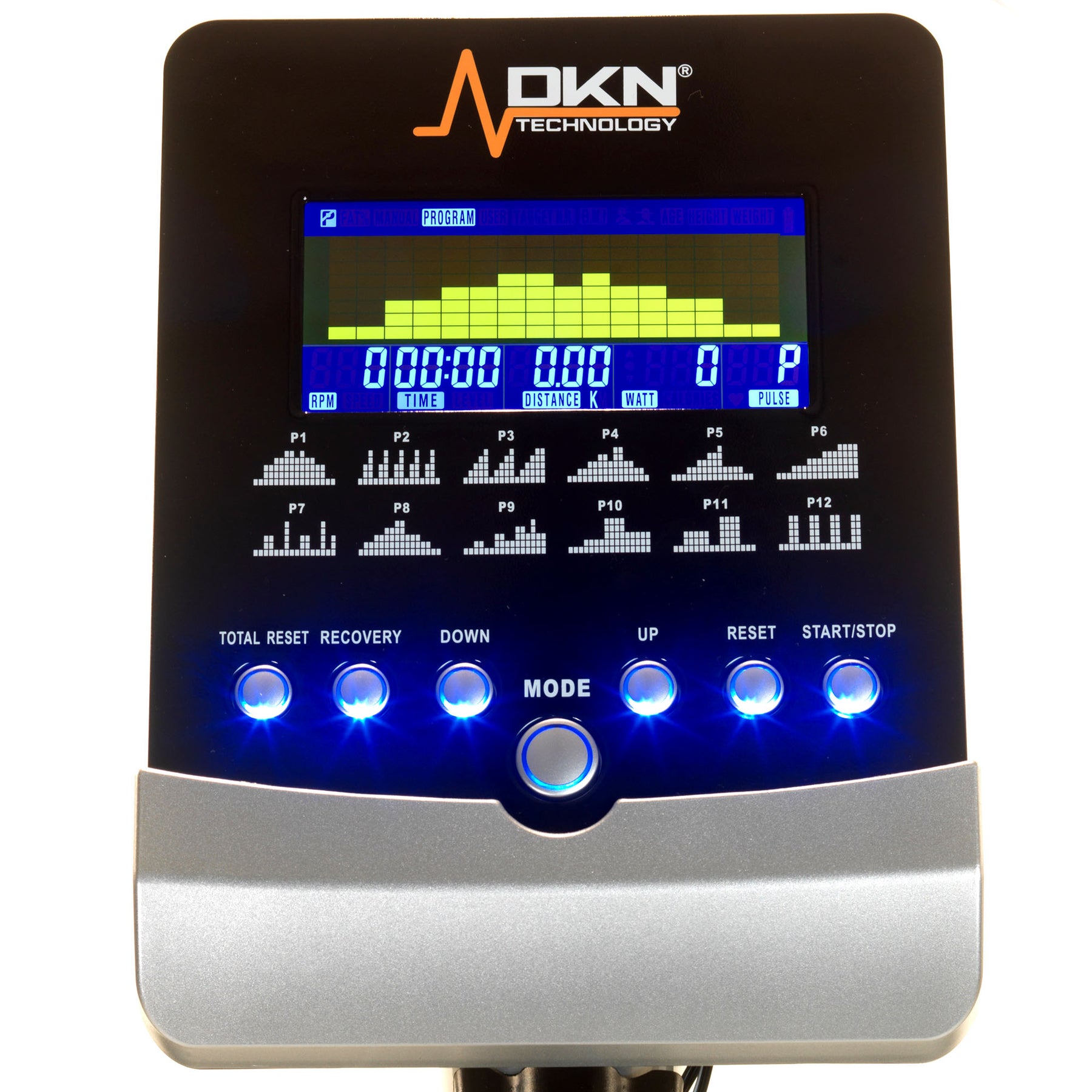 DKN AM-E exercise bike display