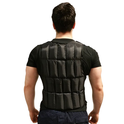 |DKN 20kg Adjustable Weighted Vest - Back |