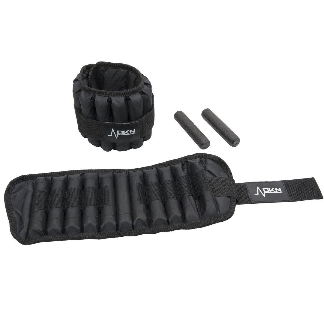 DKN 2 x 5kg Adjustable Ankle Weights DKN UK