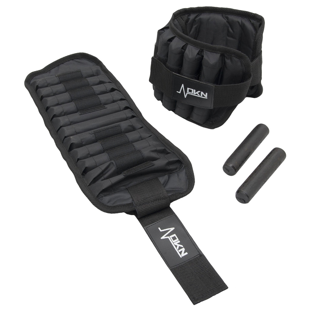 DKN 2 x 5kg Adjustable Ankle Weights